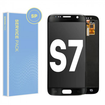 Samsung S7 G930F Service Pack LCD Black