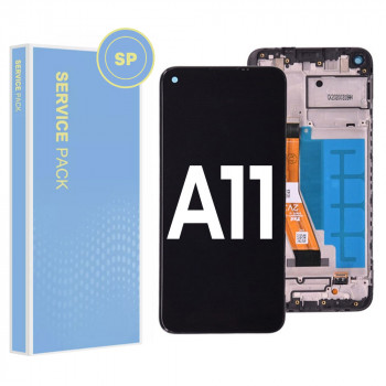 Samsung A11 A115 Service Pack LCD Black