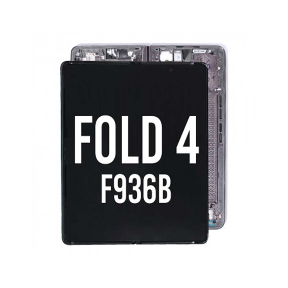 Samsung Z Fold 4 5G F936 Service Pack Main LCD Phantom Black