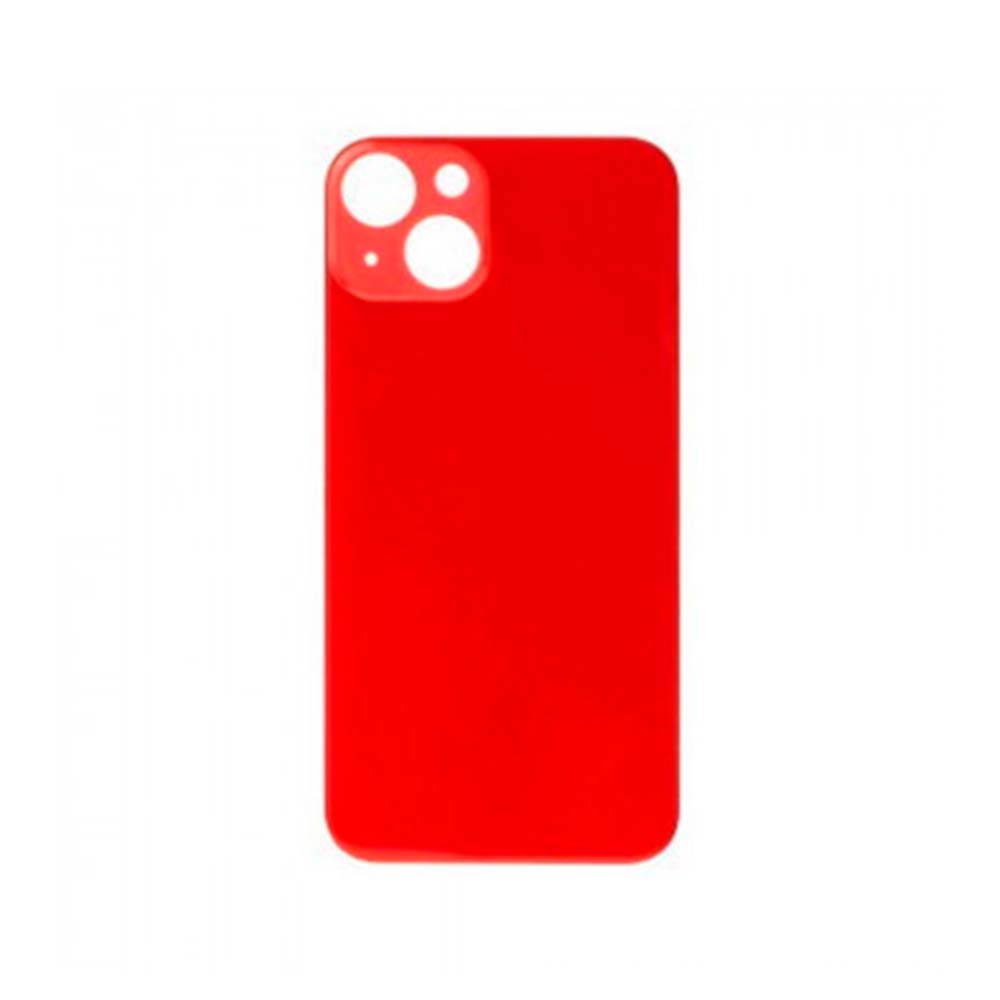 iPhone 13 Big Hole Back Cover Glass Red