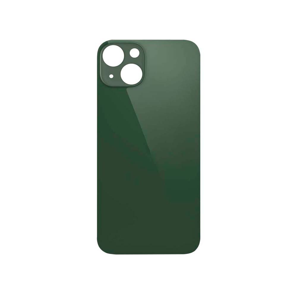 iPhone 13 Big Hole Back Cover Glass Green