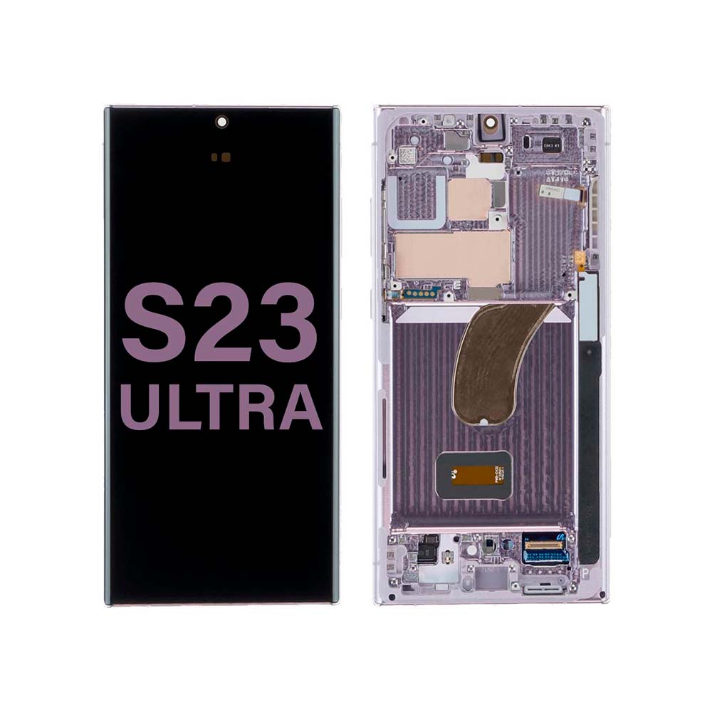 Samsung S23 Ultra S918 Service Pack LCD Lavender