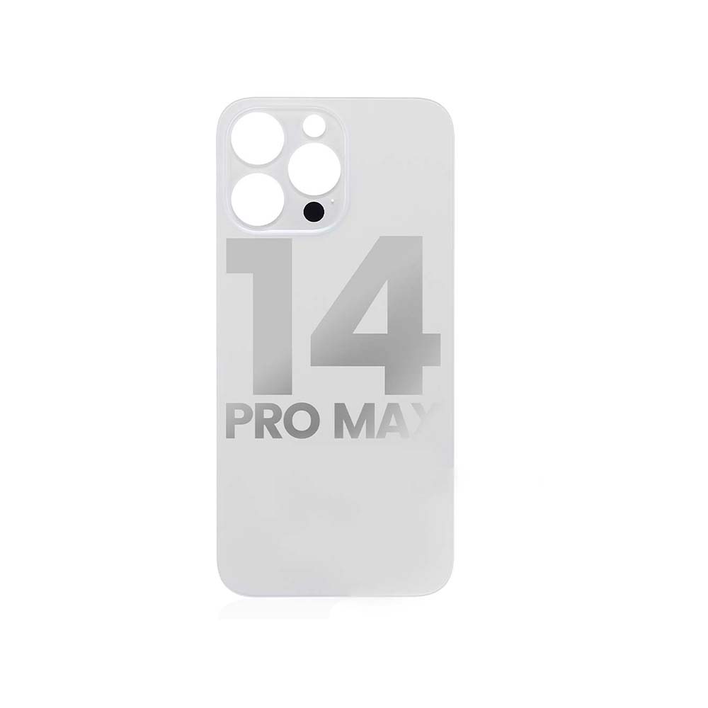 iPhone 14 Pro Max Back Glass Cover Silver