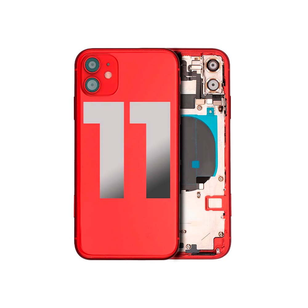 iPhone 11 Main Frame/ Housing With Parts Red