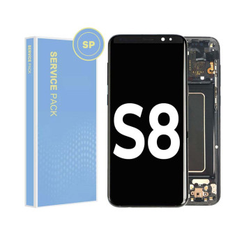 Samsung S8 G950F Service Pack LCD Black