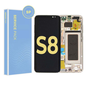 Samsung S8 G950F Service Pack LCD Gold