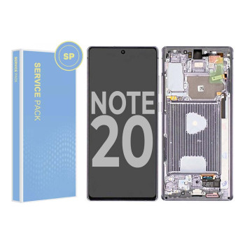 Samsung Note 20 N981 Service Pack LCD Mystic Grey