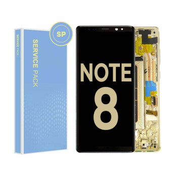 Samsung Note 8 N950 Service Pack LCD Gold