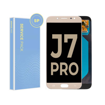 Samsung J7 Pro J730 Service Pack LCD Gold