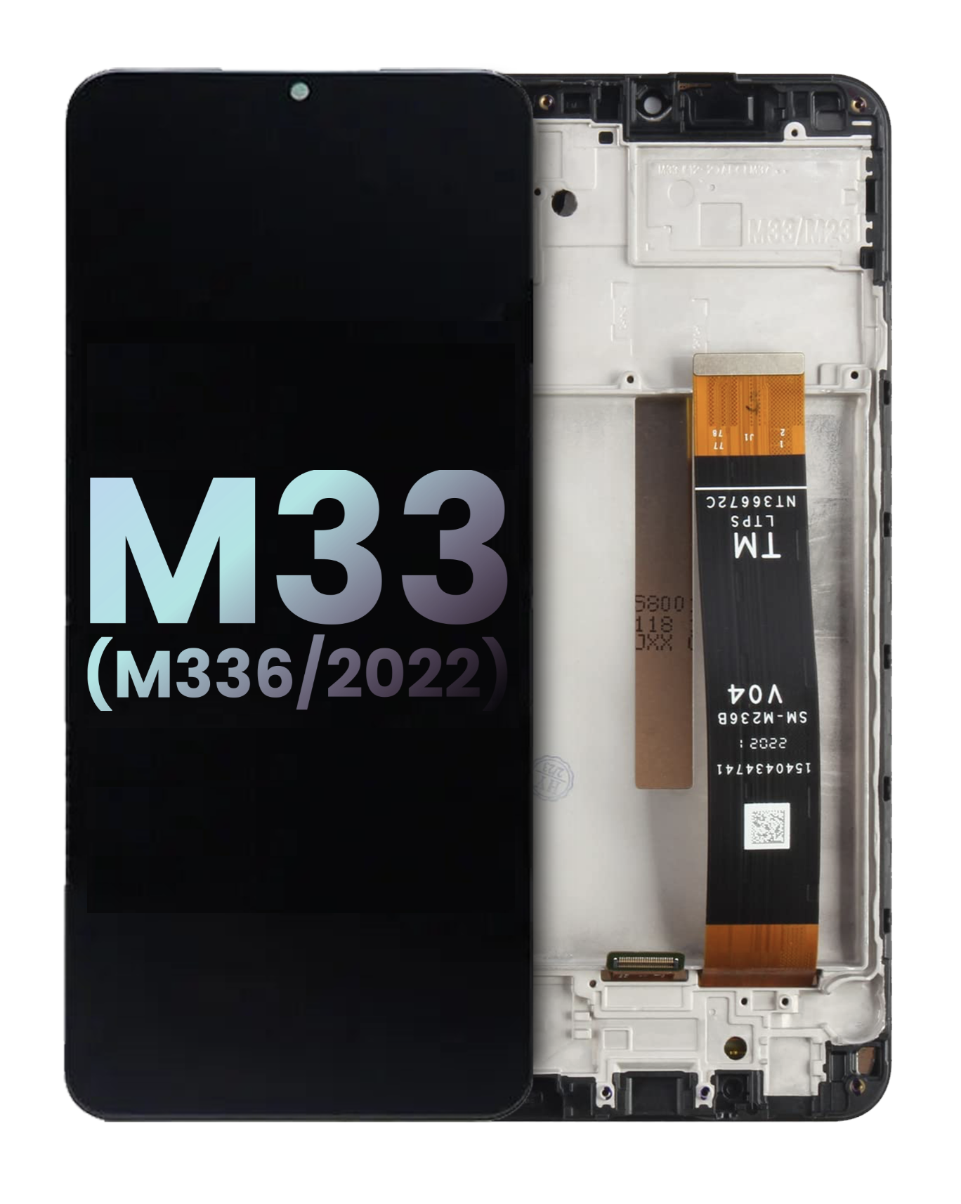 Samsung M33 5G M336 Original LCD With Frame (International)