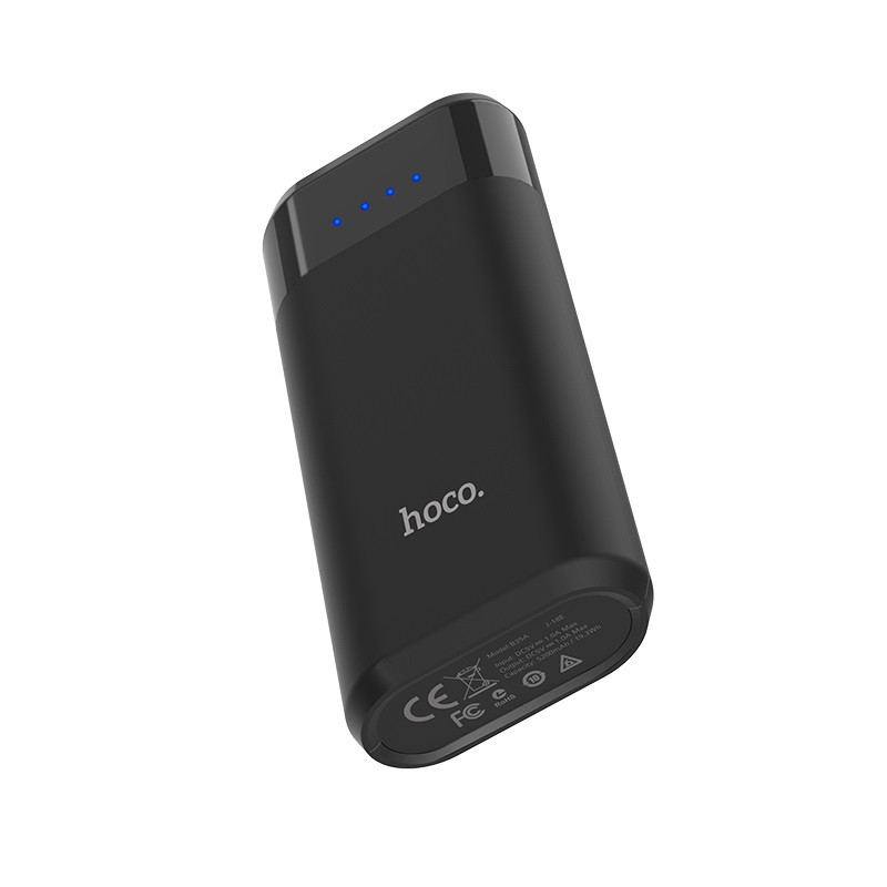 Hoco 5200 mAh Powerbank Black B35A