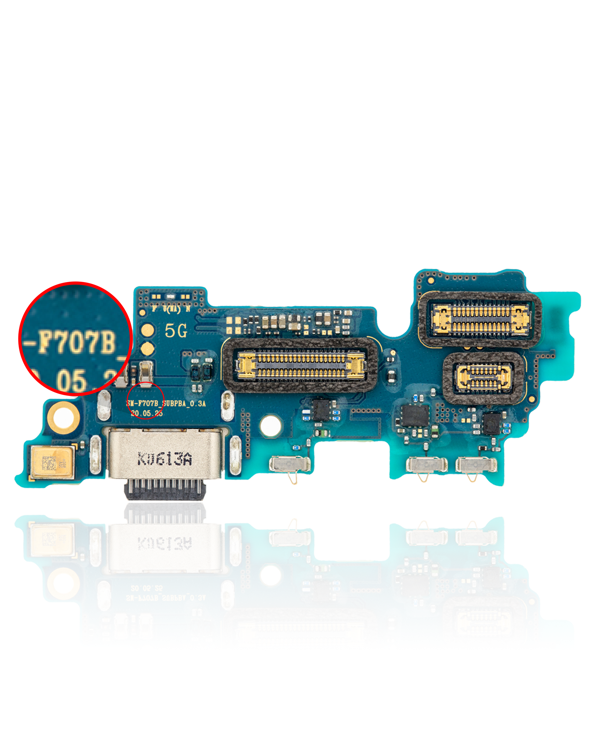 Galaxy Z Flip 2 5G F707B Charging Board