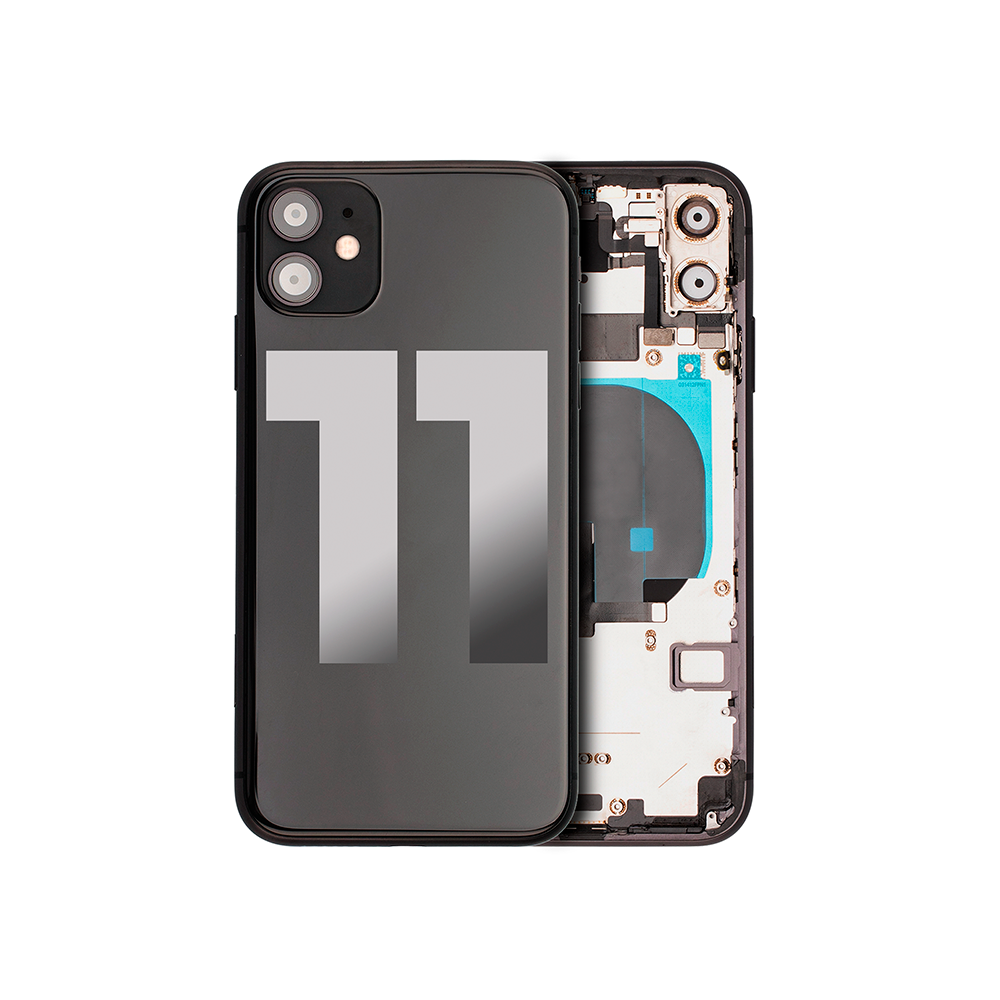 iPhone 11 Main Frame/ Housing  With Parts Black