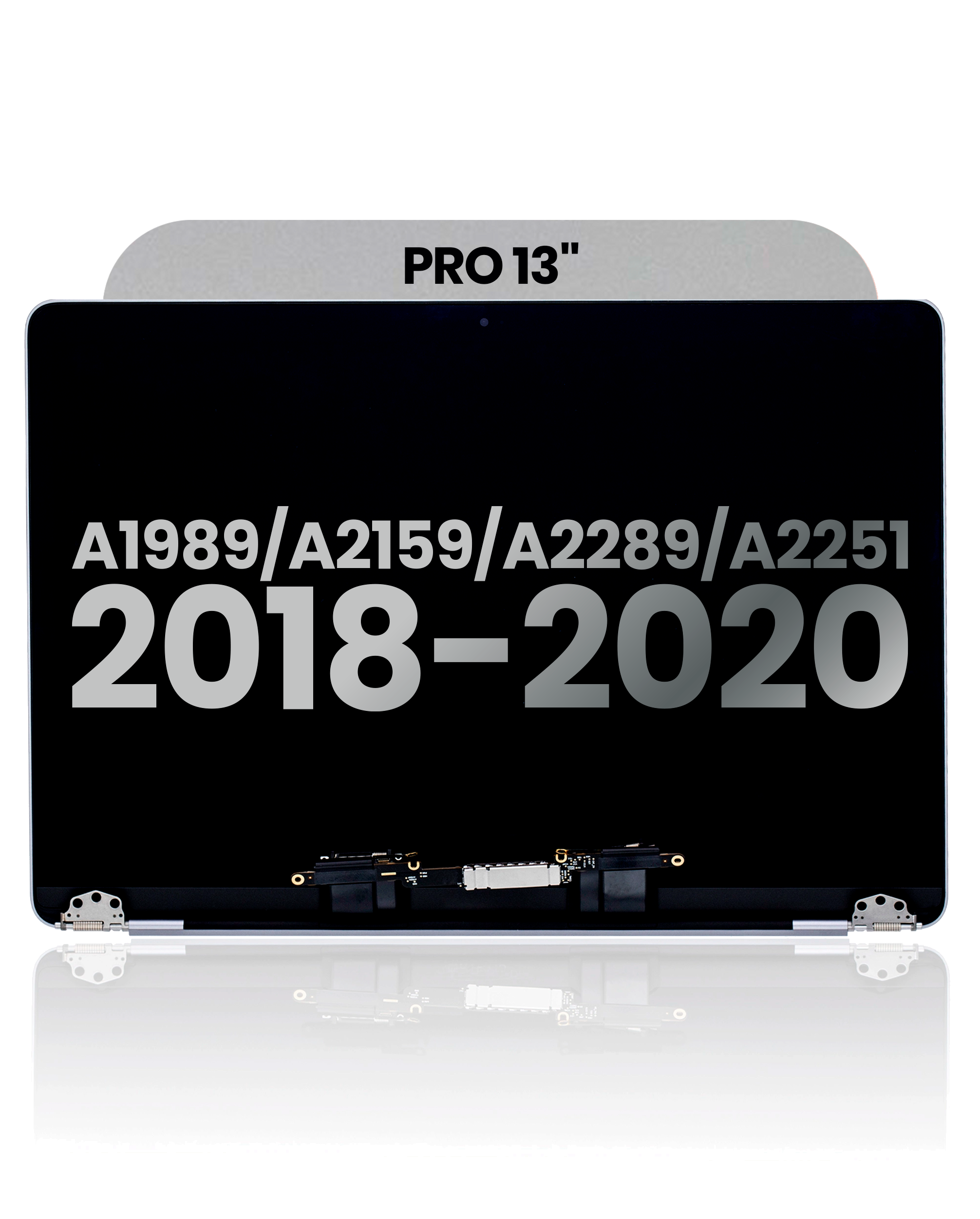 MacBook Pro 13" (A1989 / Late 2018 / Early 2019) (A2159 / Mid 2019) (A2289 / A2251 / Mid 2020) LCD Space Grey