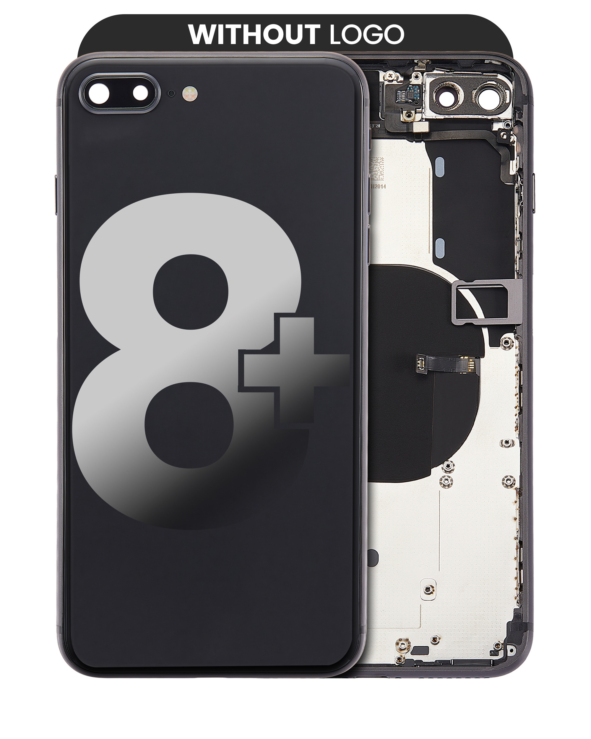 iPhone 8 Plus Main Frame Black With Parts