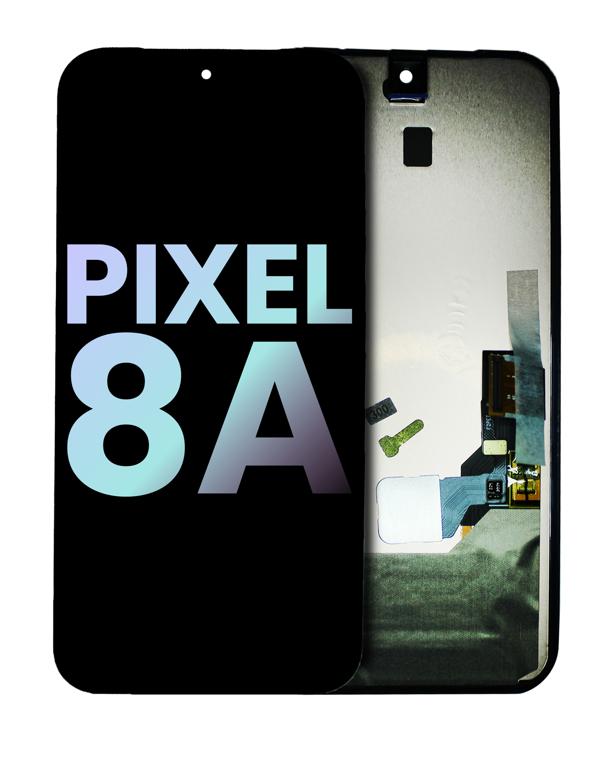 Google Pixel 8A Service Pack LCD With Scanner