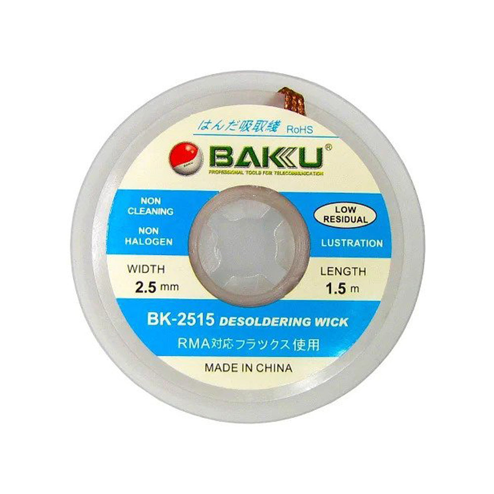 Baku Bk-2515 2.5Mm 1.5M Desoldering Wick