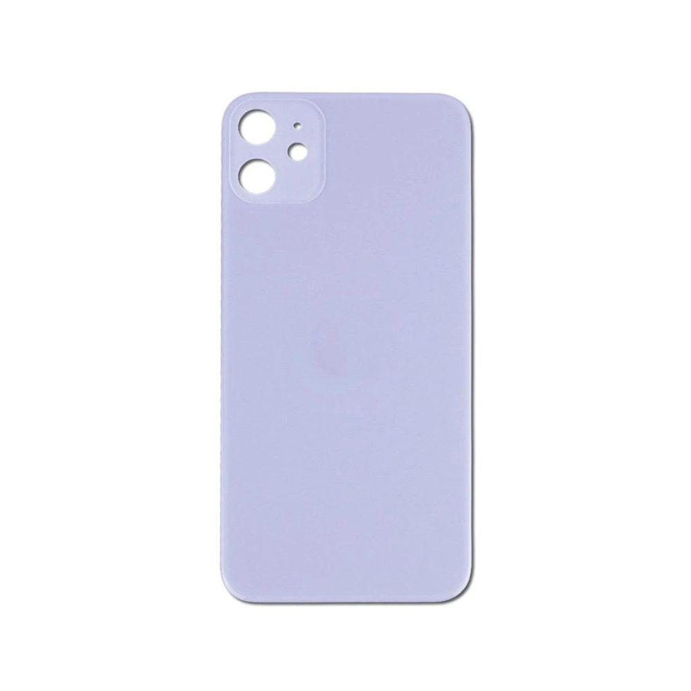 iPhone 11 Back Cover Purple Big Hole