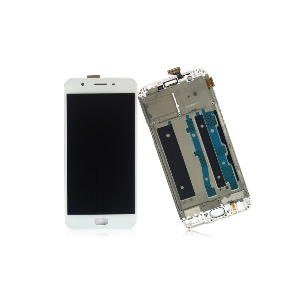 Oppo F1S/ A59 Complete LCD With Frame White