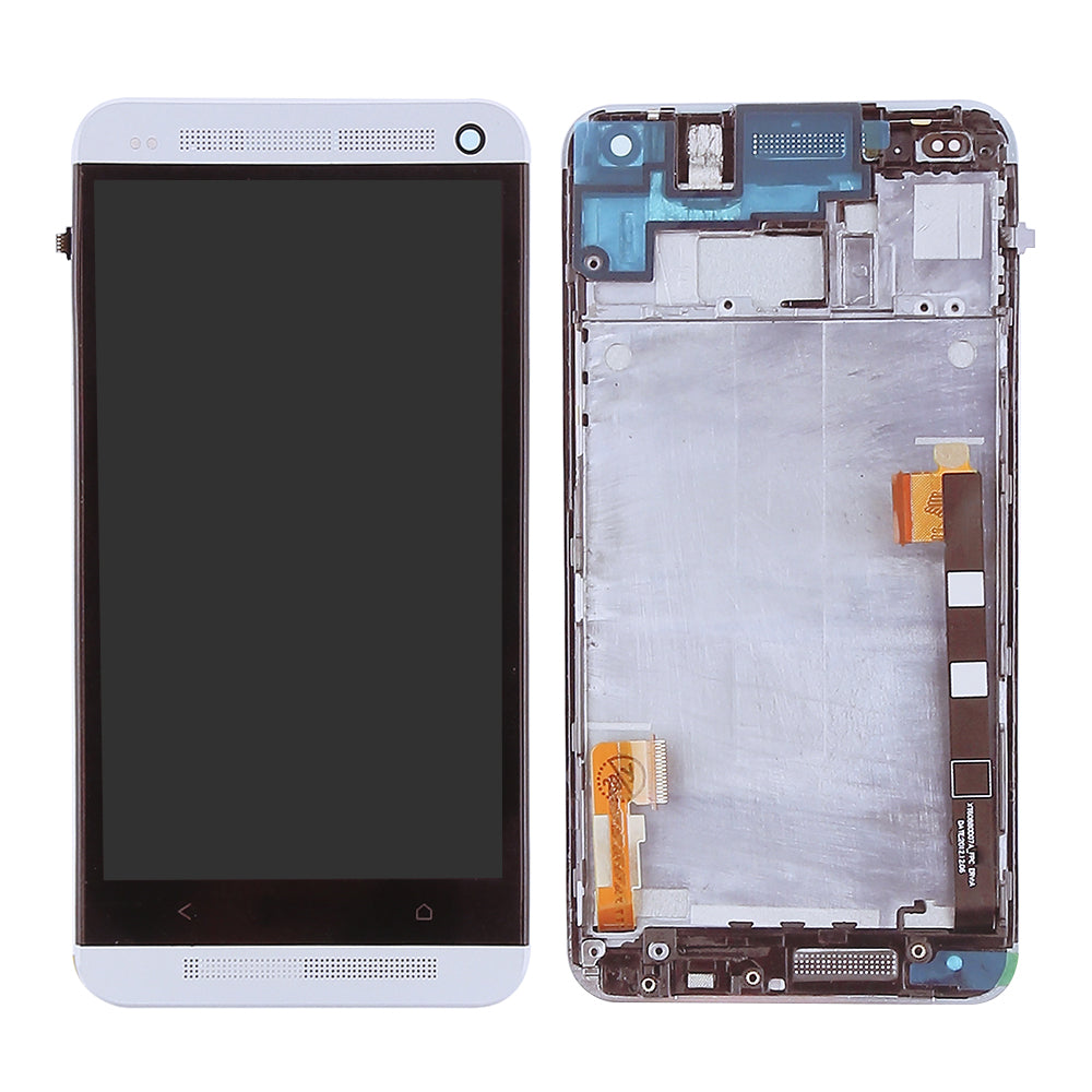 Htc M7 Lcd Silver