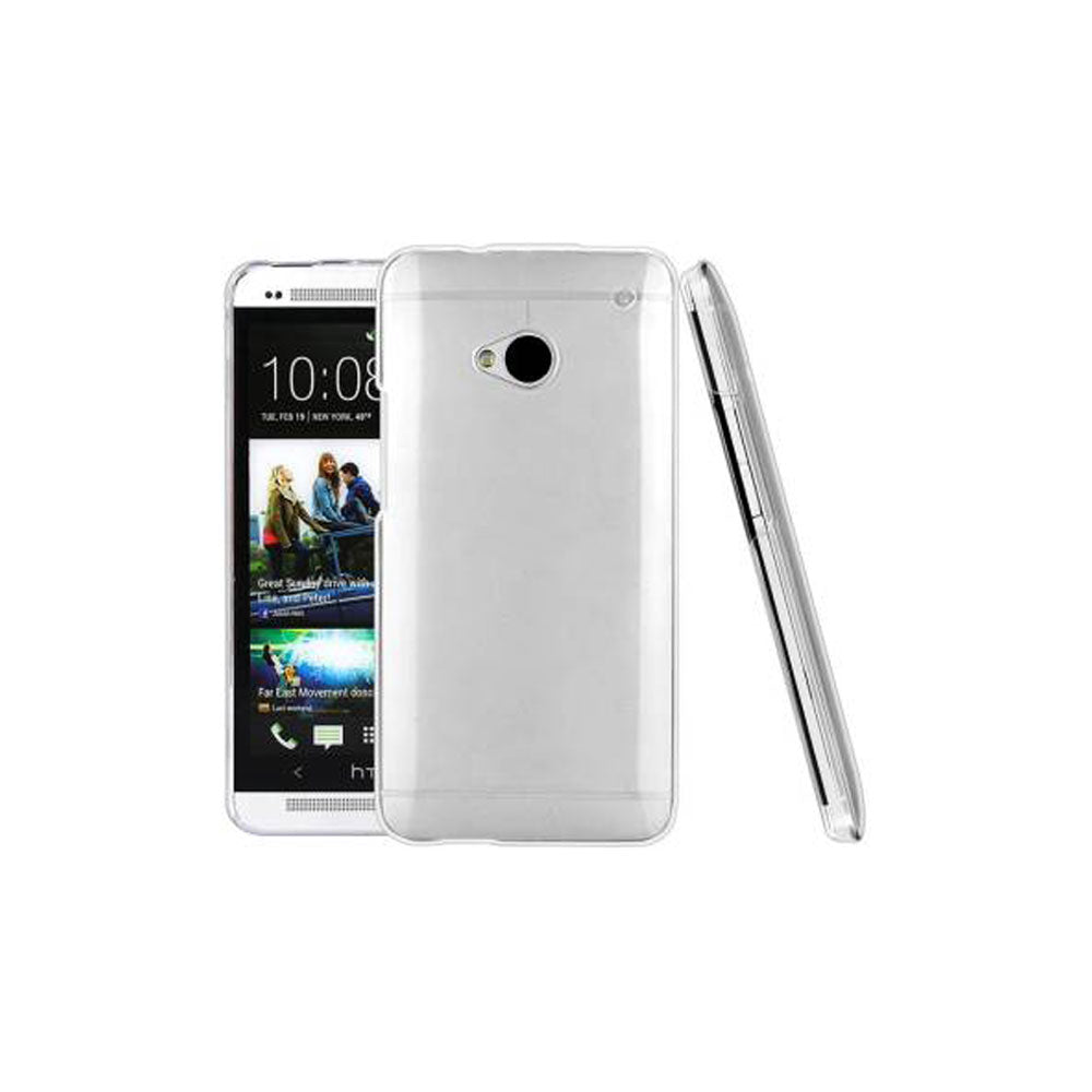 Htc M7 Back Cover Light Grey