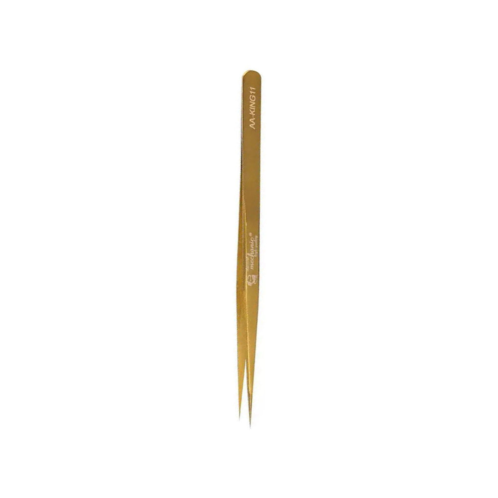 Mechanic Smd Tweezers Az-King11 Gold