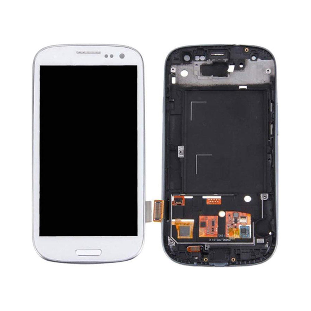 Samsung S3 I9300 White Lcd