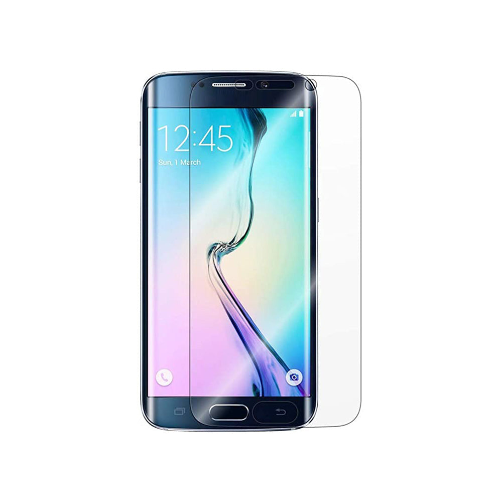 Tempered Glass Protector White Samsung S6 Edge Plus