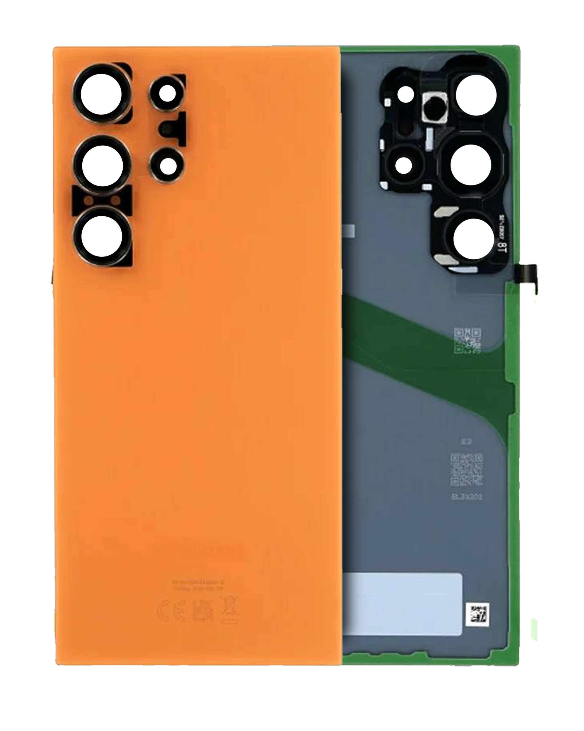 Samsung S24 Ultra S928 Back Cover Titanium Orange